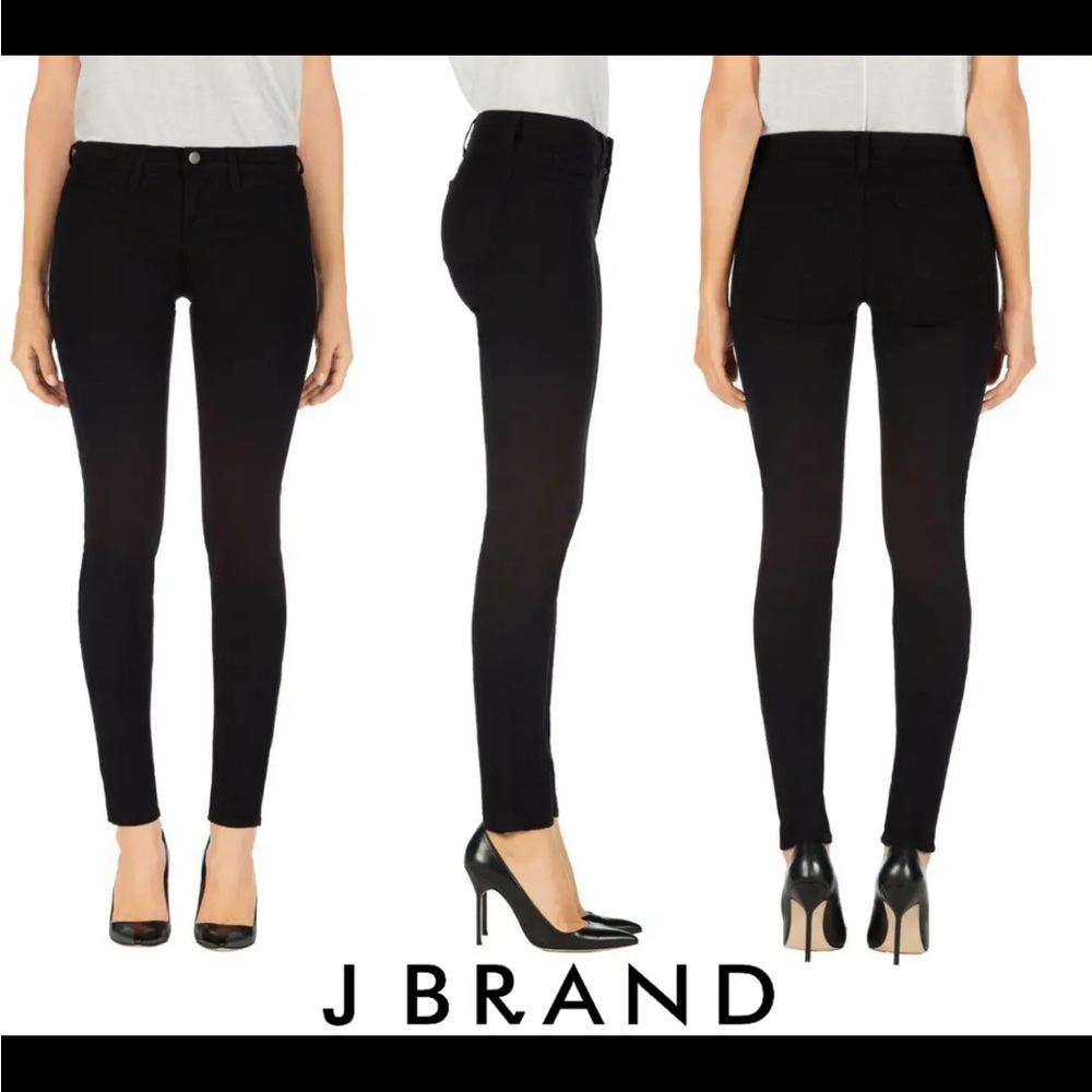 J Brand Stretch Mid Rise Skinny Leg Jeans EUC Size 24